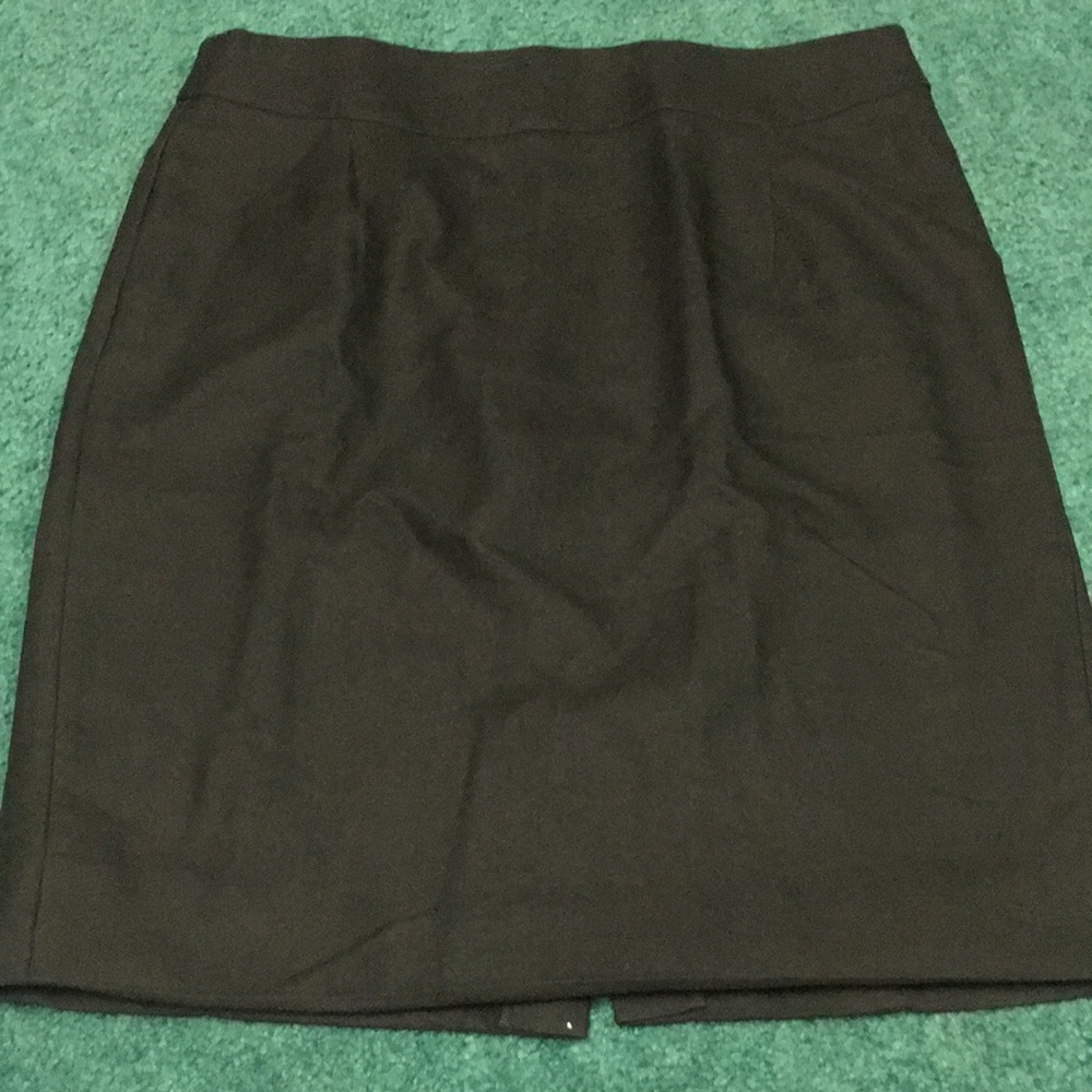J Crew Black Pencil Skirt